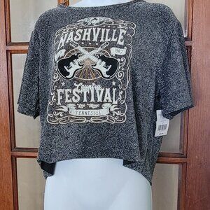 Originality Women's Size L Nashville 1967 Country Music Festival Graphic T-Shirt